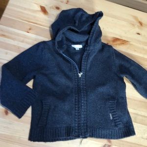 Bellybutton wool silk sweater hoody long sleeve